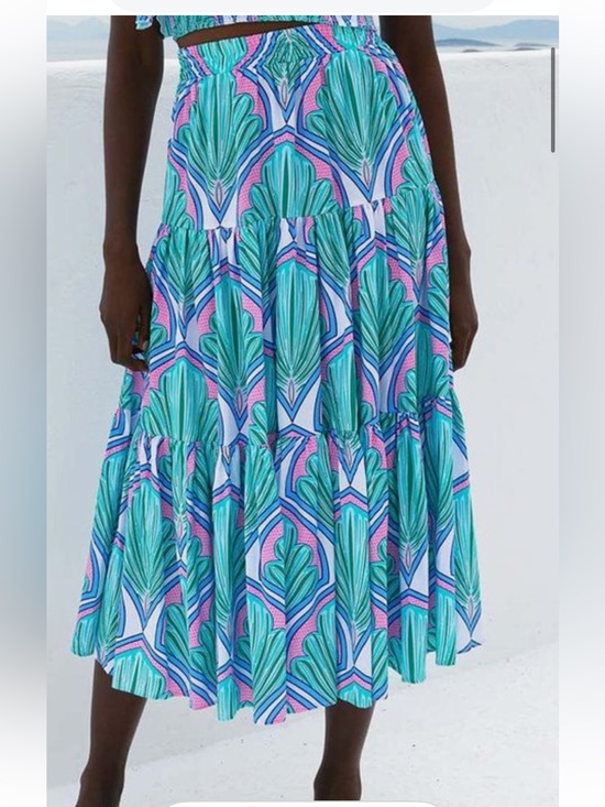 Paolita Dresses & Skirts - Paolita Aura Ruffle Midi Skirt S